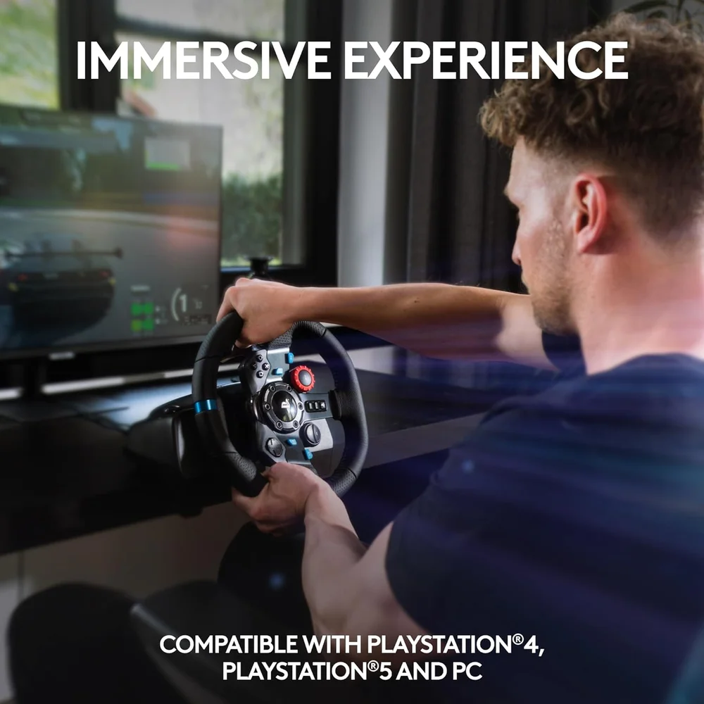 Logitech G29 Driving Force Racing Wheel 2 Logitech G29 Driving Force Racing Wheel - Image 2