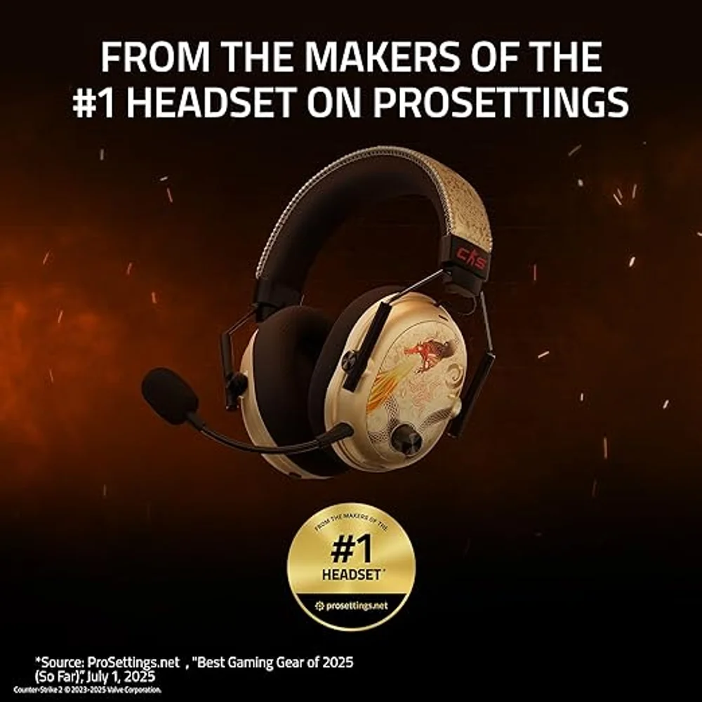 Razer BlackShark V3 Pro Wireless ANC Gaming Headset CS2 Edition 4 Razer BlackShark V3 Pro Wireless ANC Gaming Headset CS2 Edition - Image 4