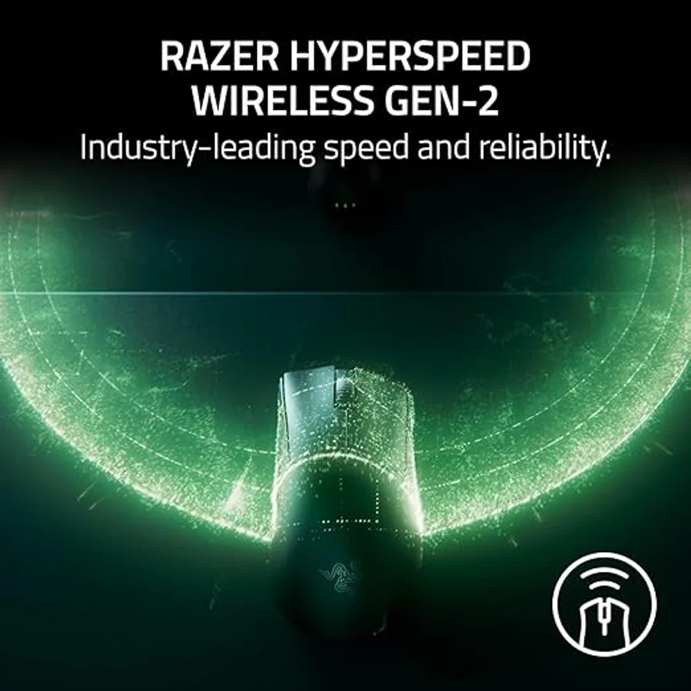 Razer DeathAdder V4 Pro Wireless Esports Mouse White - 57g, 45K 7 Razer DeathAdder V4 Pro Wireless Esports Mouse White - 57g, 45K - Image 7