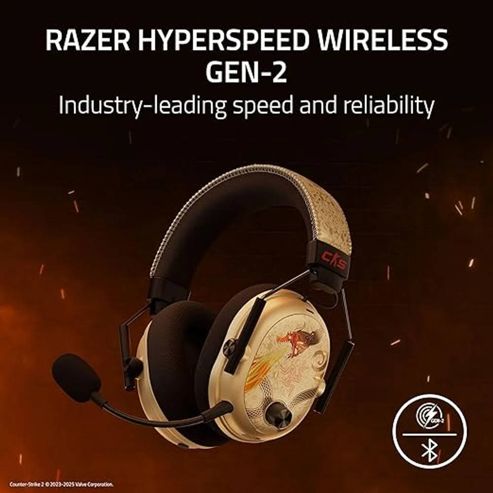 Razer BlackShark V3 Pro Wireless ANC Gaming Headset CS2 Edition 5 Razer BlackShark V3 Pro Wireless ANC Gaming Headset CS2 Edition - Image 5