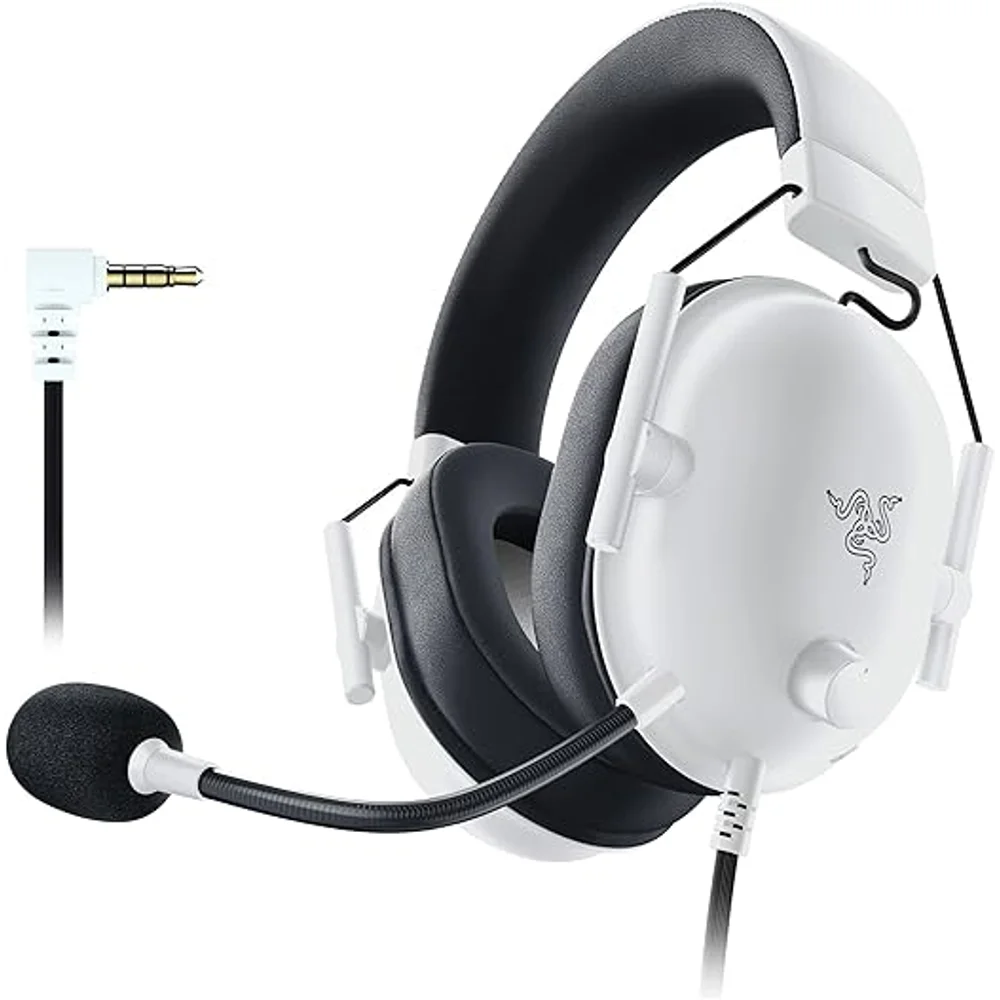 Razer BlackShark V2 X Gaming Headset White - 7.1 Surround, 50mm 1 Razer BlackShark V2 X Gaming Headset White - 7.1 Surround, 50mm