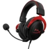 HyperX Cloud II Gaming Headset Red - 7.1 Surround, 53mm