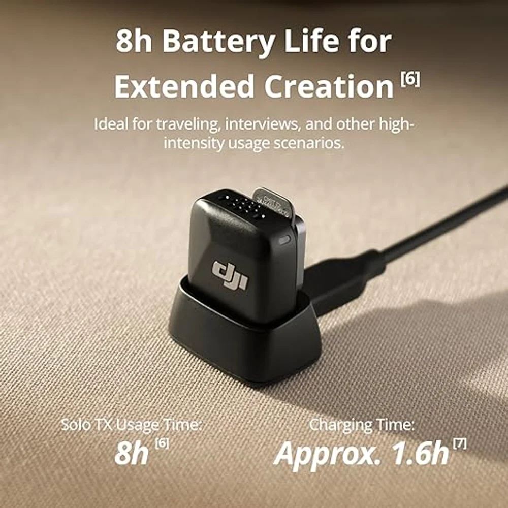 DJI Mic Mini Transmitter Infinity Black - Ultralight, OsmoAudio 6 DJI Mic Mini Transmitter Infinity Black closer look - Totot.ae