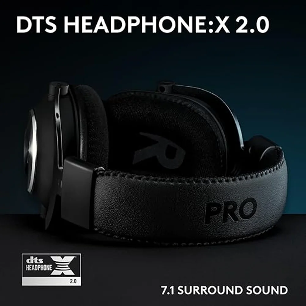 Logitech G Pro X SE Wired Gaming Headset Black - 50mm, DTS 7.1 8 Logitech G Pro X SE Wired Gaming Headset Black - 50mm, DTS 7.1 - Image 8