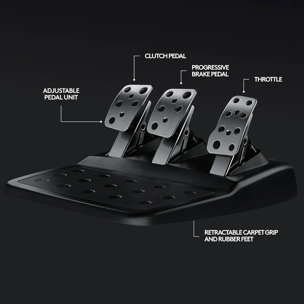 Logitech G29 Driving Force Racing Wheel and Floor Pedals Force Feedback 900° Rotation PS5 PC 10 Logitech G29 Driving Force Racing Wheel and Floor Pedals Force Feedback 900° Rotation PS5 PC - Image 10