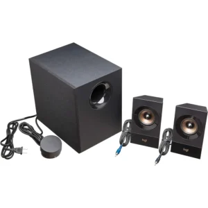 Logitech Z533 Speaker System with Subwoofer – 60W 2.1 Multimedia Audio