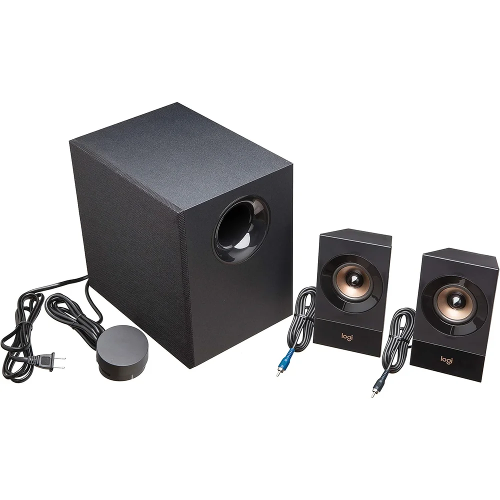 Logitech Z533 Speaker System with Subwoofer - 60W 2.1 Multimedia Audio 12 Logitech
