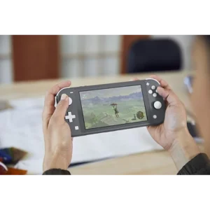 Nintendo Switch Lite Grey Handheld Gaming Console 5.5-Inch Touchscreen Lightweight
