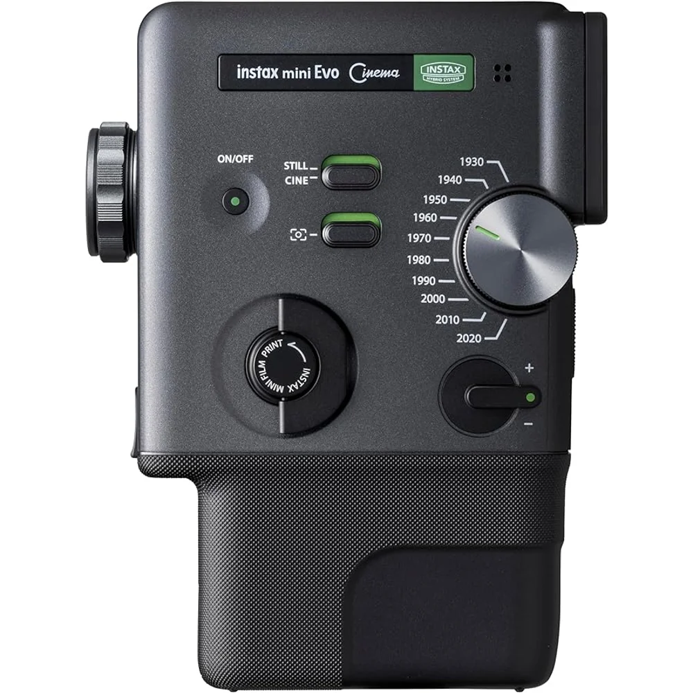 FUJIFILM instax mini Evo Cinema Hybrid Instant Camera Black 9 FUJIFILM instax mini Evo Cinema Hybrid Instant Camera Black - Image 9