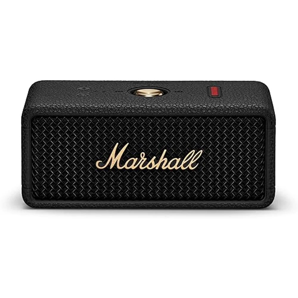 MARSHALL EMBERTON 3 BLACK Portable Bluetooth Speaker 32H Battery IP67 Waterproof 360° Sound 1 MARSHALL EMBERTON 3 BLACK