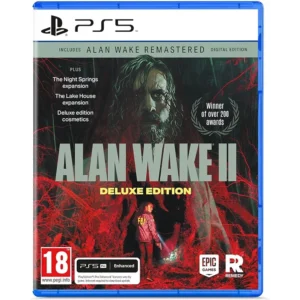 Alan Wake 2 Deluxe Edition PS5 - Survival Horror, Dual Protagonists
