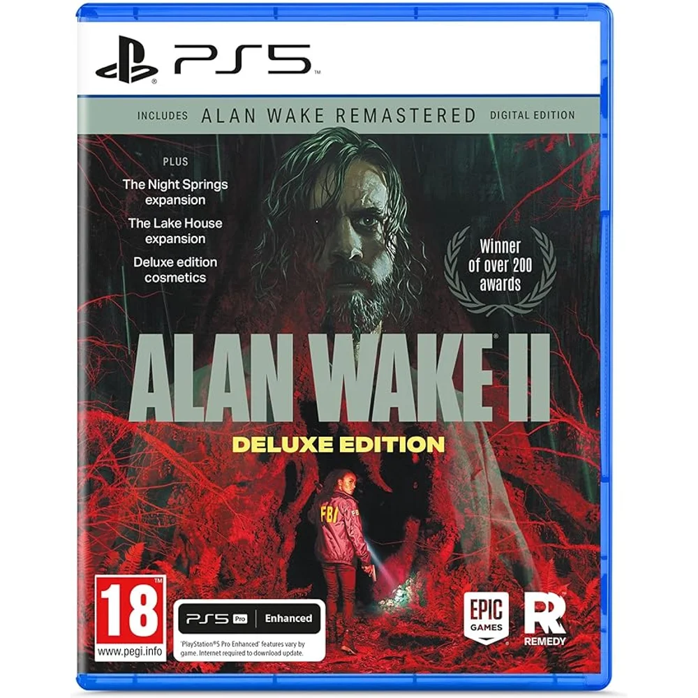 Alan Wake 2 Deluxe Edition PS5 - Survival Horror, Dual Protagonists 1 Alan Wake 2 Deluxe Edition PS5 - Survival Horror, Dual Protagonists