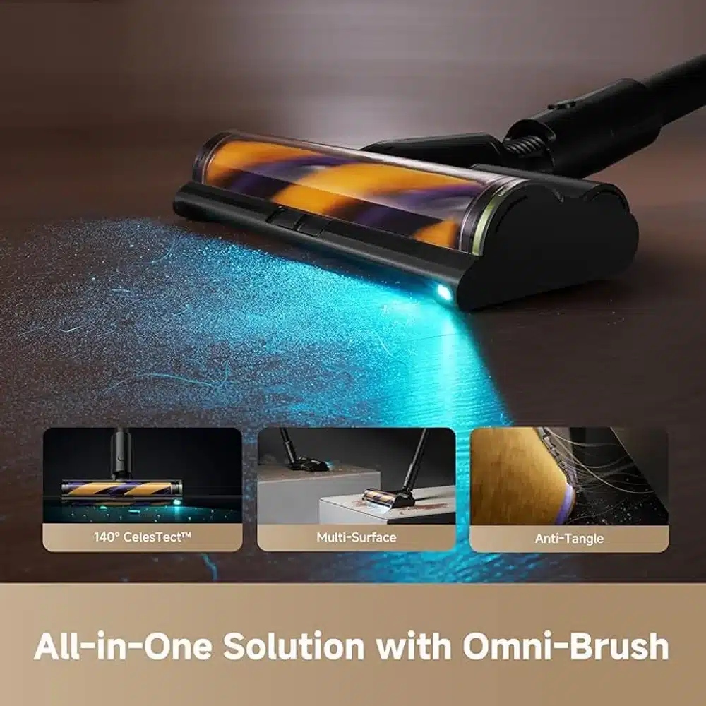 DREAME Z20 STATION VACUUM CLEANER Cordless Auto Empty Base 190AW Suction Anti Tangle Green LED 5 DREAME Z20 STATION VACUUM CLEANER Cordless Auto Empty Base 190AW Suction Anti Tangle Green LED - Image 5