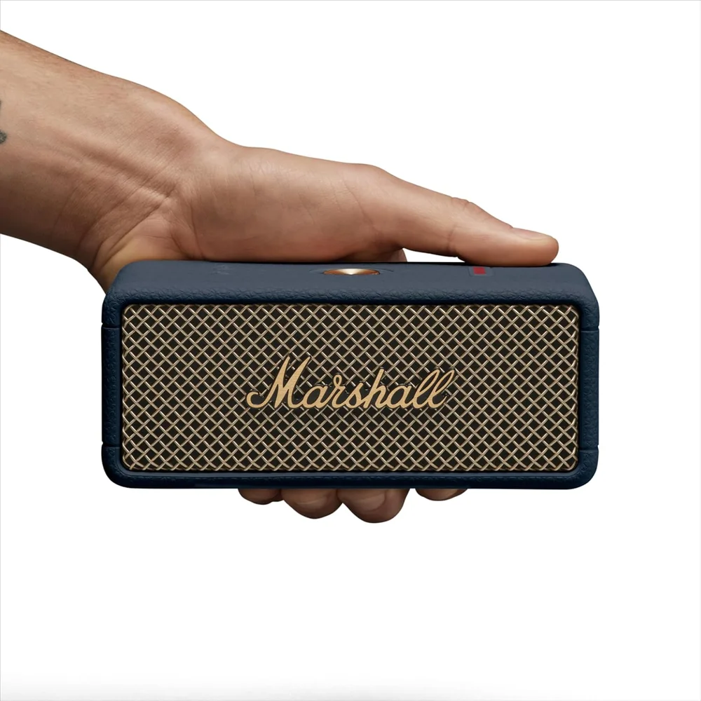 MARSHALL EMBERTON 3 BLUE Portable Bluetooth Speaker 32H Battery IP67 Waterproof 360° Sound 10 MARSHALL EMBERTON 3 BLUE Portable Bluetooth Speaker 32H Battery IP67 Waterproof 360° Sound - Image 10