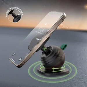 Green Lion Snail Mount Car Phone Holder product view - Totot.ae