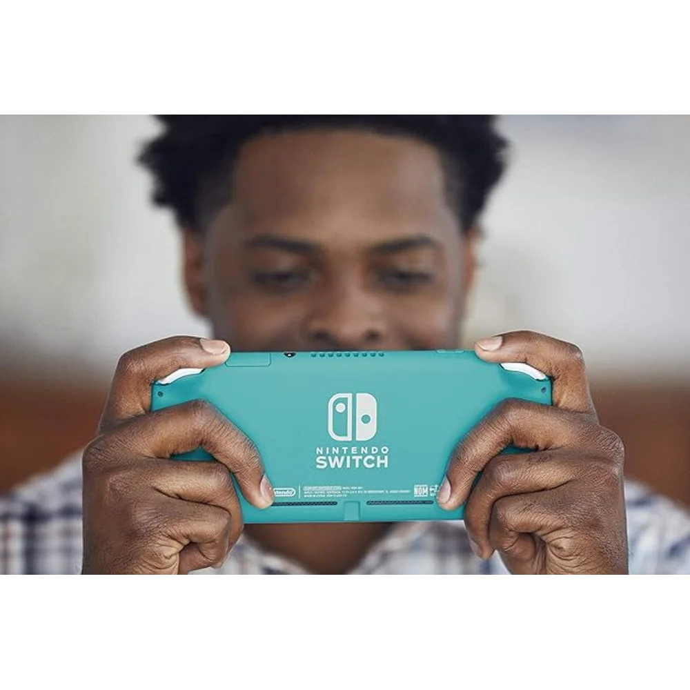 Nintendo Switch Lite Turquoise Handheld Gaming Console 5.5 Inch Touchscreen Lightweight 6 Nintendo Switch Lite Turquoise Handheld Gaming Console 5.5 Inch Touchscreen Lightweight - Image 6