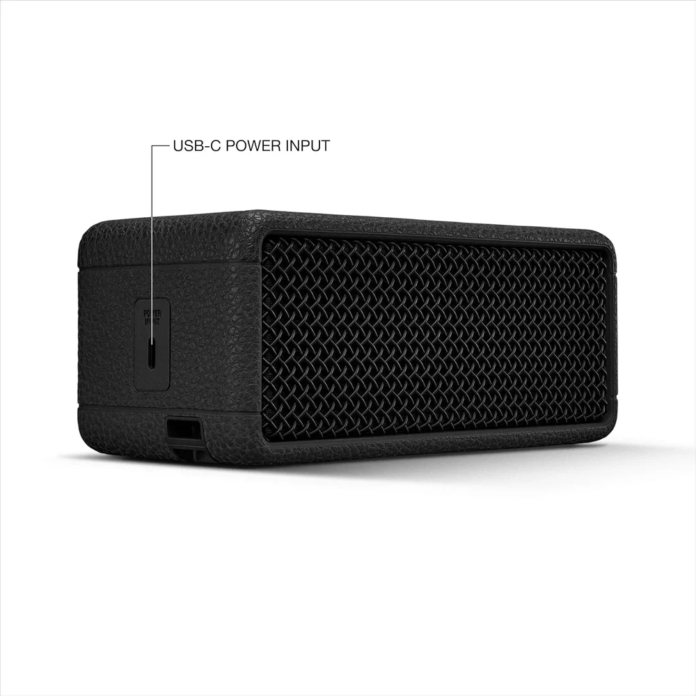MARSHALL EMBERTON 3 BLACK Portable Bluetooth Speaker 32H Battery IP67 Waterproof 360° Sound 4 MARSHALL EMBERTON 3 BLACK Portable Bluetooth Speaker 32H Battery IP67 Waterproof 360° Sound - Image 4