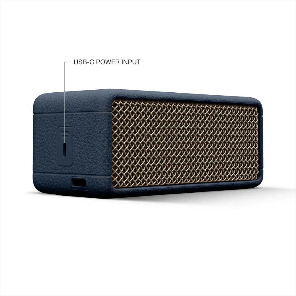MARSHALL EMBERTON 3 BLUE Portable Bluetooth Speaker 32H Battery IP67 Waterproof 360° Sound 7 MARSHALL EMBERTON 3 BLUE Portable Bluetooth Speaker 32H Battery IP67 Waterproof 360° Sound - Image 7