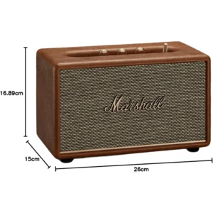 MARSHALL ACTON 3 BROWN Wireless Bluetooth Speaker Dynamic Loudness HDMI eARC Smart Home Audio