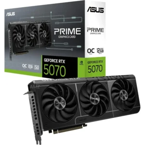 ASUS Prime GeForce RTX 5070 12GB GDDR7 OC Edition - SFF-Ready PCIe 5.0 GPU