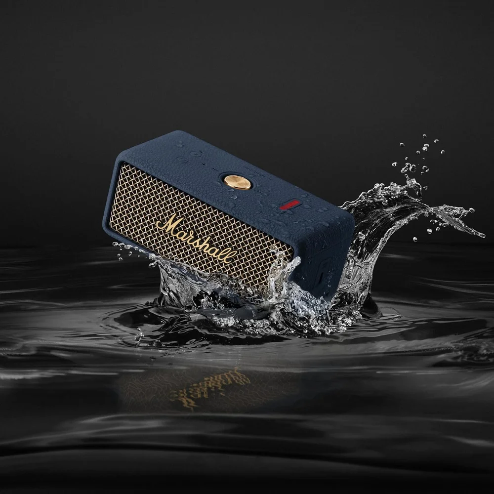 MARSHALL EMBERTON 3 BLUE Portable Bluetooth Speaker 32H Battery IP67 Waterproof 360° Sound 11 MARSHALL EMBERTON 3 BLUE Portable Bluetooth Speaker 32H Battery IP67 Waterproof 360° Sound - Image 11