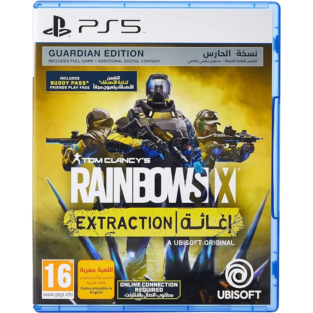 Ubisoft RAINBOW SIX EXTRACTION GUARDIAN PS5 - Co-op Tactical, Sci-Fi 1 Ubisoft RAINBOW SIX EXTRACTION GUARDIAN PS5 - Co-op Tactical, Sci-Fi