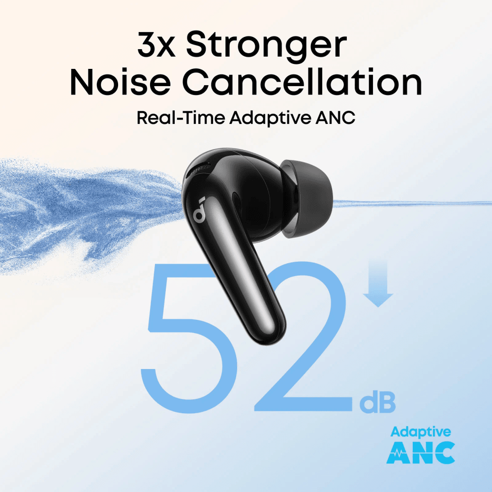 Soundcore P31i by Anker Black - Adaptive ANC, Hi-Res, 50H Playtime 2 Soundcore product view - Totot.ae