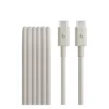 Beats USB-C to USB-C Cable Stone on white background