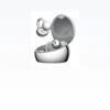 HUAWEI FreeClip 2 S Space Silver open-ear earbuds with the luminous mirror-finish charging case open