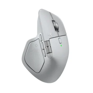 Logitech MX Master 4 Pale Gray – Wireless Ergonomic Mouse, 8K DPI, USB-C