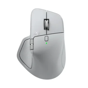 Logitech MX Master 4 Pale Gray - Wireless Ergonomic Mouse, 8K DPI, USB-C