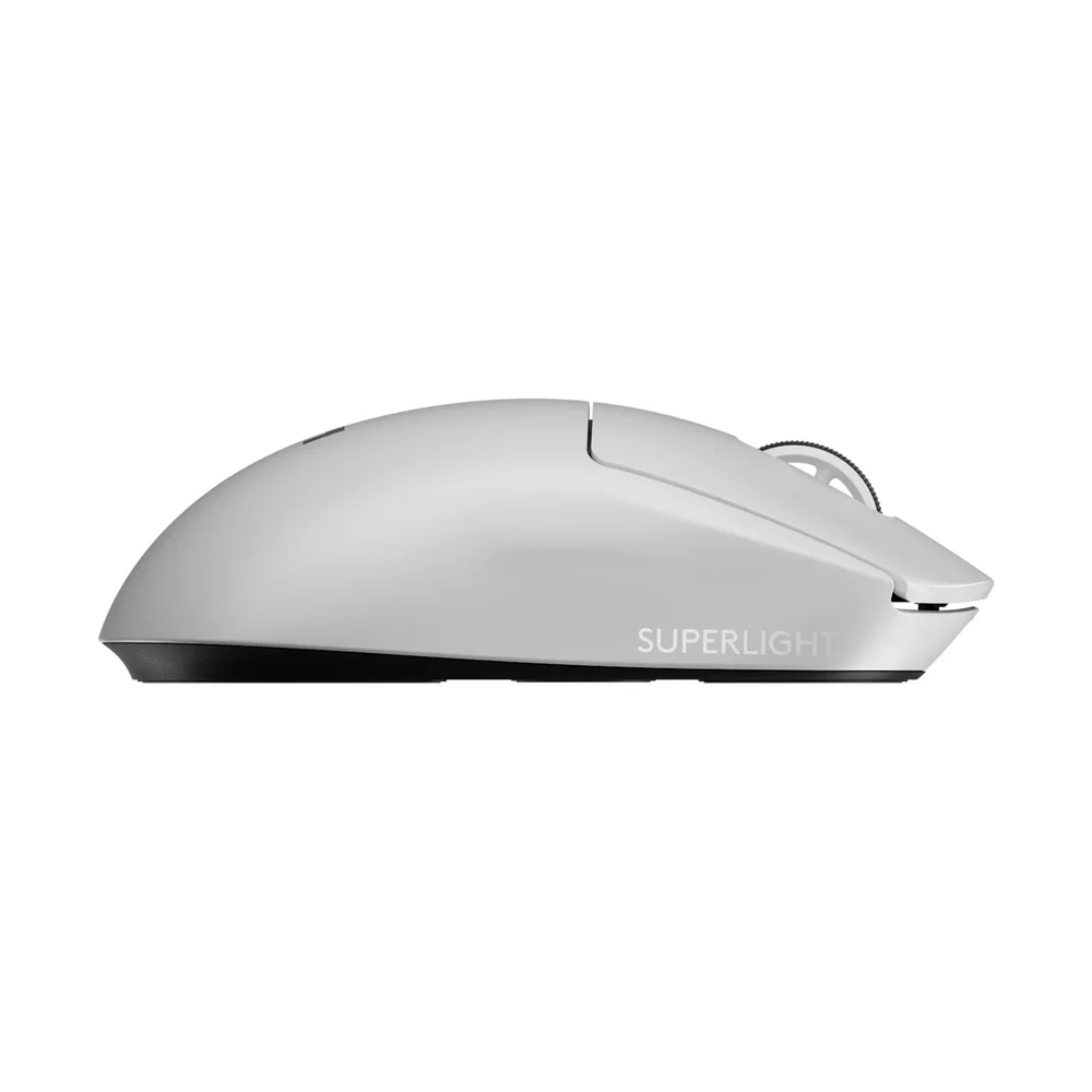 Logitech G PRO X SUPERLIGHT 2 White - 60g Wireless Mouse, LIGHTFORCE Switches 4 Logitech G PRO X SUPERLIGHT 2 White - 60g Wireless Mouse, LIGHTFORCE Switches - Image 4