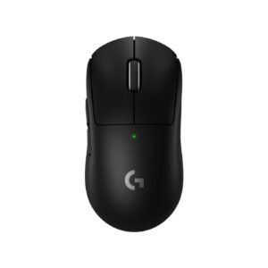 Logitech G PRO X SUPERLIGHT 2 Black - 60g Wireless Mouse, LIGHTFORCE Switches
