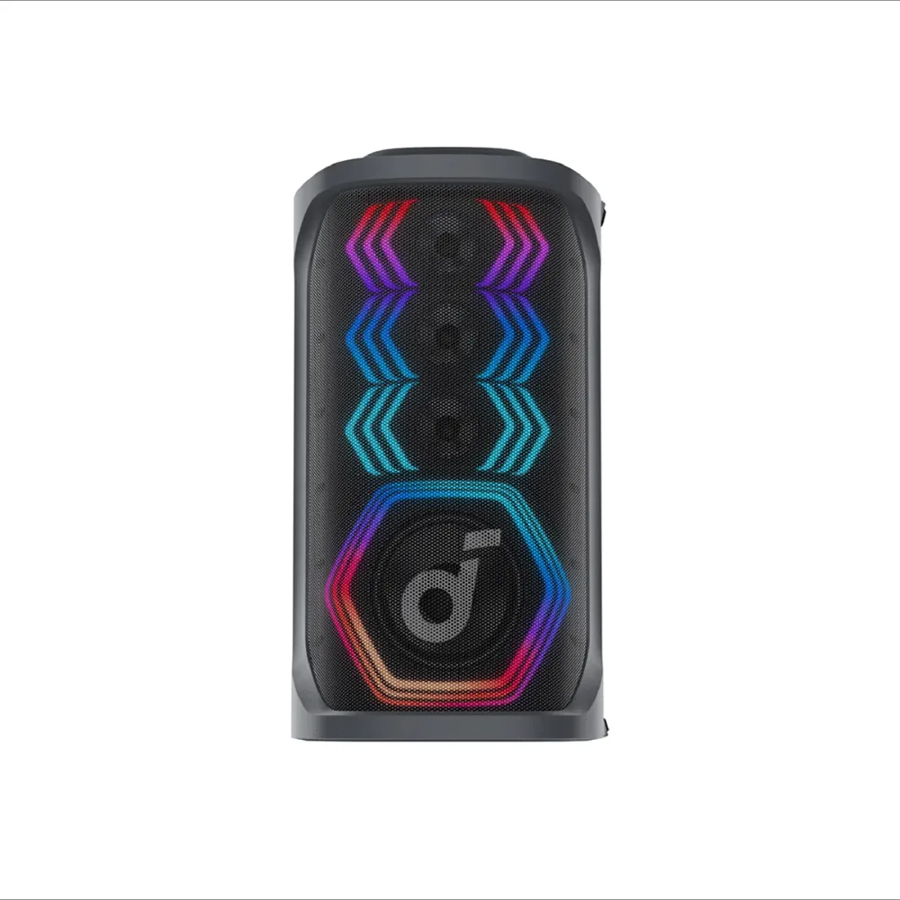 Anker Soundcore Rave 3S AI Party Speaker – 200W Powerful Sound with 2 Wireless Microphones, Light Effects & Portable Design 6 Soundcore Rave 3S AI party speaker 200W in UAE