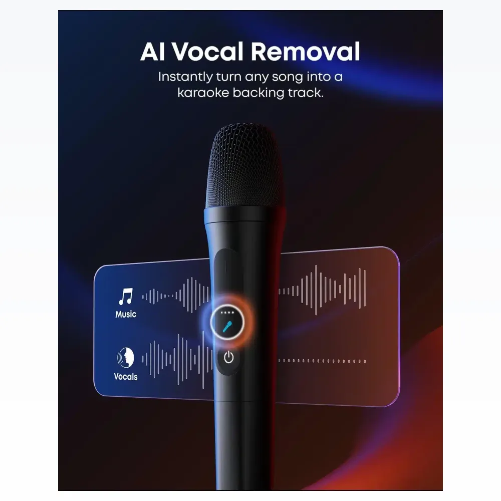 Anker Soundcore Rave 3S AI Party Speaker – 200W Powerful Sound with 2 Wireless Microphones, Light Effects & Portable Design 11 Soundcore Rave 3S AI party speaker 200W in UAE