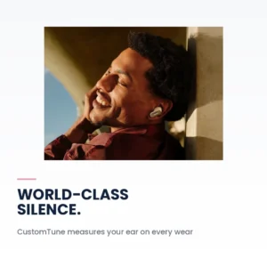 Bose QuietComfort Ultra Earbuds 2nd Gen White Smoke - CustomTune noise cancelling calibration