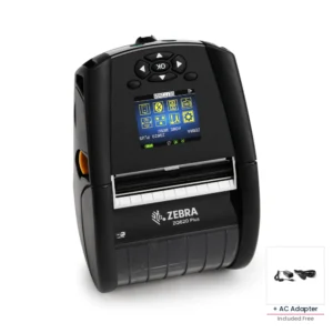 Zebra ZQ620 Plus Mobile Printer - with included AC power adapter