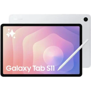 Samsung Galaxy Tab S11 5G 128GB Silver - 11-inch AMOLED 120Hz, Dimensity 9400+, 5G, S Pen - TDRA Version