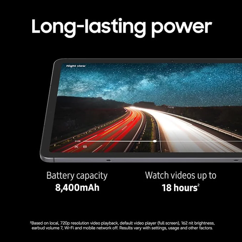 Samsung Galaxy Tab S11 5G 128GB Silver - 11-inch AMOLED 120Hz, Dimensity 9400+, 5G, S Pen - TDRA Version 5 Samsung Galaxy Tab S11 5G 128GB Silver - 11-inch AMOLED 120Hz, Dimensity 9400+, 5G, S Pen - TDRA Version - Image 5