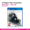 A Plague Tale Innocence PS4