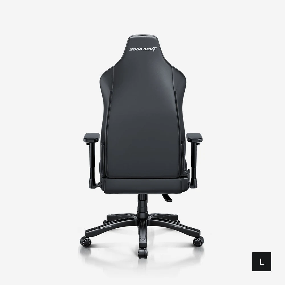 AndaSeat Novis Gaming Chair Black, Size L (AD23-L-01-B-PV) - Premium PVC Leather, Built-in Lumbar, 155° Recline, Class 4 Gas Lift, 155-190cm 5 AndaSeat Novis Gaming Chair Black L - official product image 4