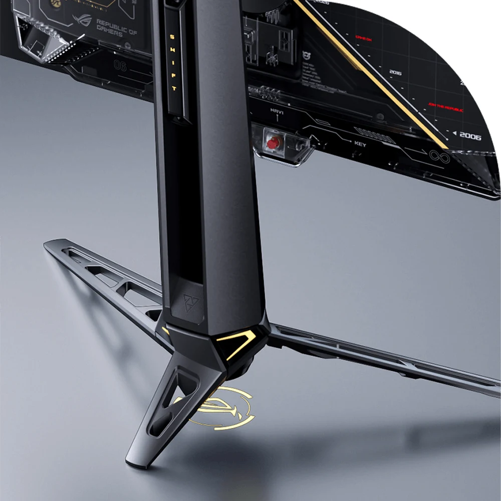 ASUS ROG Swift OLED PG27AQWP-G Edition 20 Gaming Monitor - Dual Mode 2K 540Hz / FHD 720Hz, Tandem WOLED, 0.02ms 5 ASUS ROG Swift OLED PG27AQWP-G Edition 20 - official product image 4