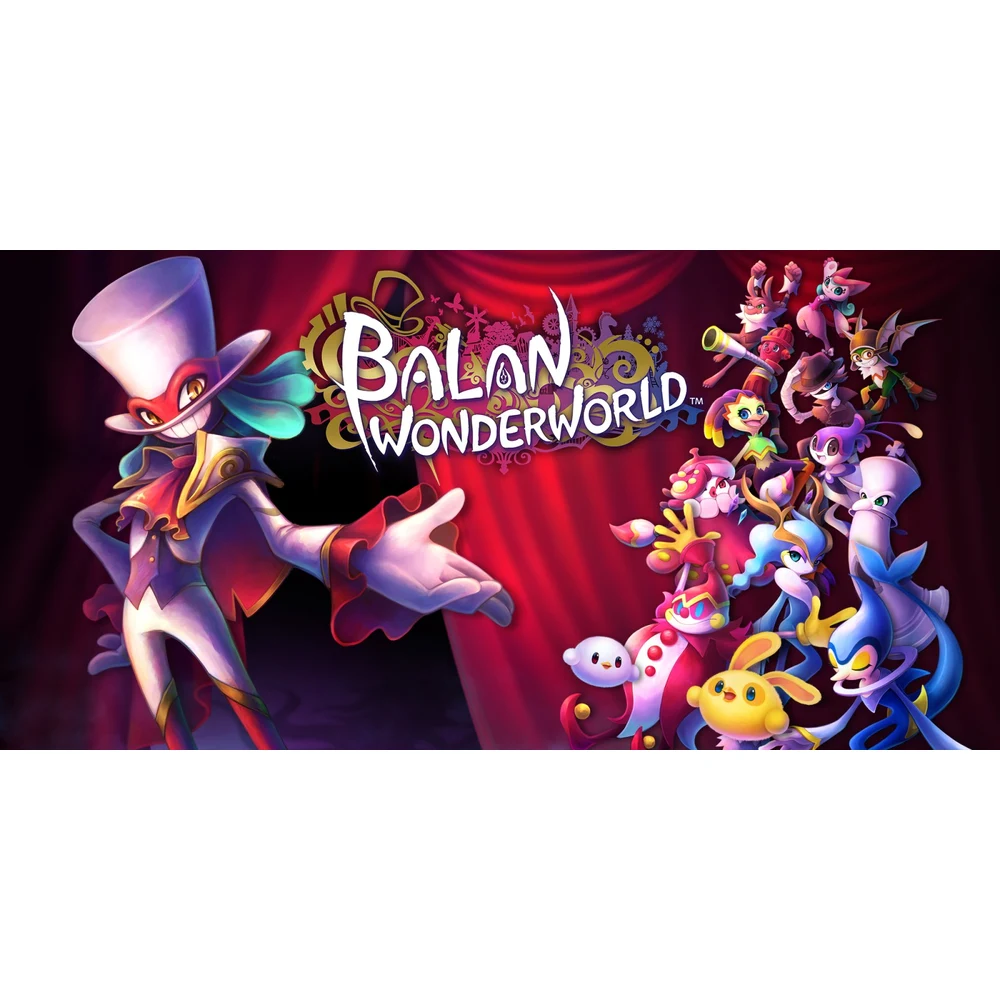 Balan Wonderworld Switch – 80+ Costume Abilities, 12 Tales, Local 2-Player Co-op, Square Enix Physical PEGI Edition 6 Balan Wonderworld Switch – Balan Wonderworld Nintendo Switch key art