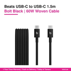 Beats USB-C to USB-C Cable Bolt Black
