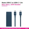 Beats USB-C to USB-C Cable Nitro Navy