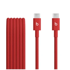 Beats USB-C to USB-C Cable Rapid Red - official product image 1