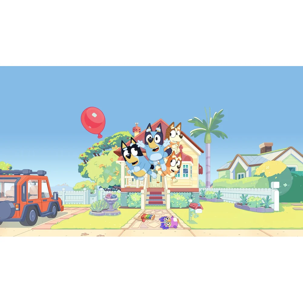 Bluey The Videogame Switch – 4 Interactive Episodes, 1-4 Player Family Co-op, Keepy Uppy & Show Minigames, Physical Game Card 7 Bluey The Videogame Switch Heeler House