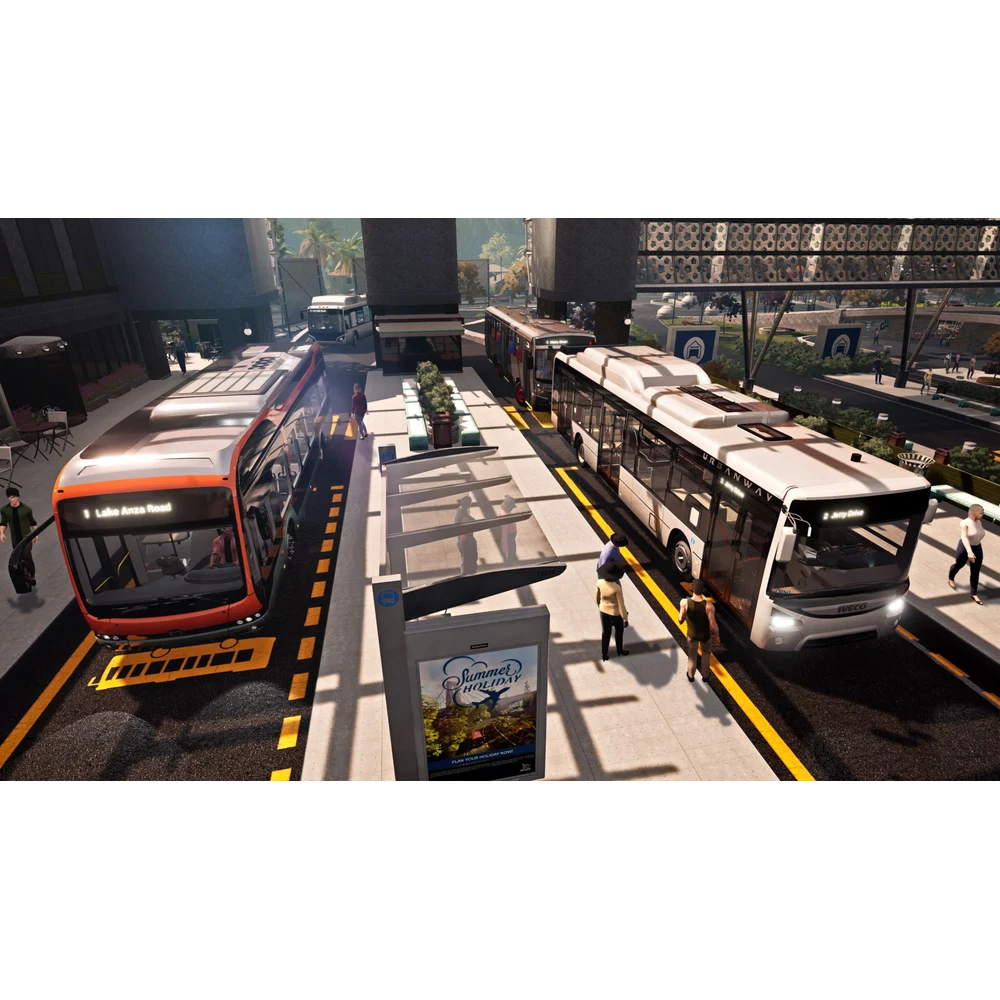 لعبة Bus Simulator 21 لجهاز PS4 – قيادة 30 حافلة مرخصة وإدارة شركة نقل خاصة بك مع لعب تعاوني – قرص PAL R2 جديد 9 لعبة Bus Simulator 21 PS4