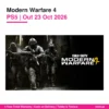 Call of Duty Modern Warfare 4 PS5
