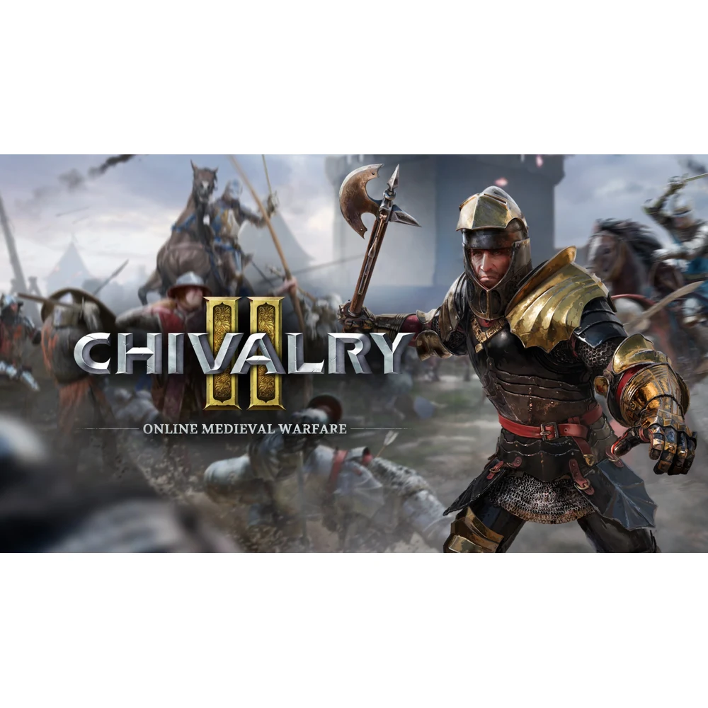 لعبة Chivalry 2 لجهاز PS4 – معارك قرون وسطى حتى 64 لاعبًا، حصار القلاع، لعب مشترك بين المنصات، قرص PAL R2 7 غلاف لعبة Chivalry 2 PS4 من زاوية أخرى
